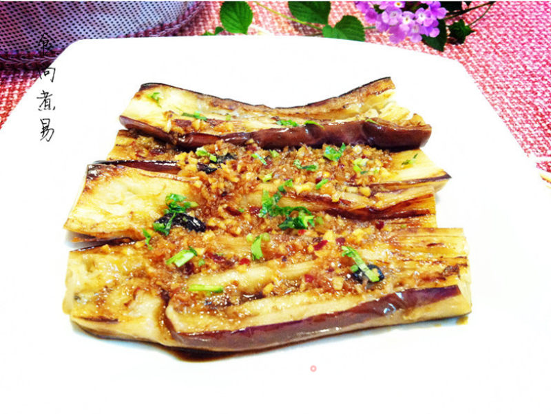 Eggplant with Garlic and Fish Sauce recipe