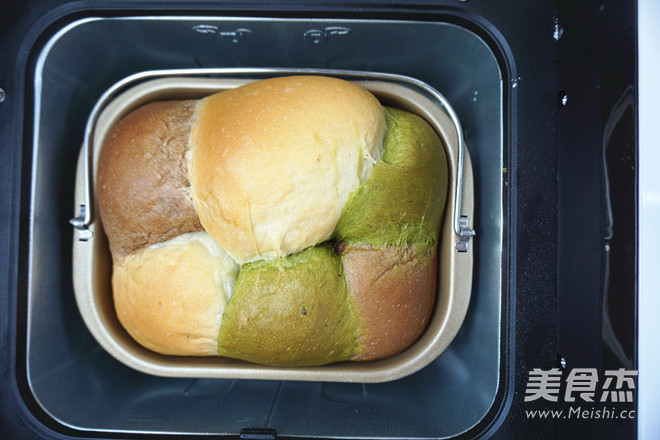 Bread Machine Version Three-color Toast recipe