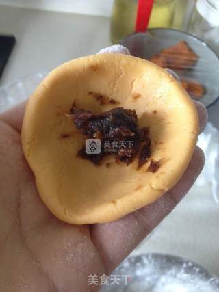 #aca烤明星大赛#purple Potato Crystal Cute Claws/pumpkin Jujube Mud Cute Claws recipe