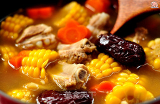 Corn Pork Ribs Soup recipe