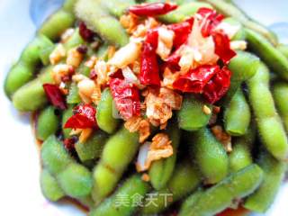 Spicy Cold Edamame recipe