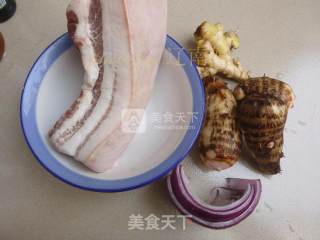 Taro Pork Belly recipe