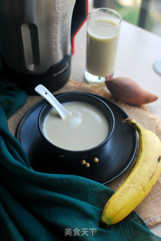 #trust of The Beauty# Sweet Potato Banana Almond Soy Milk, Taste and Taste are Great recipe