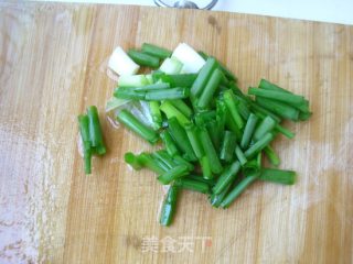 Scallion and Scallop Meat recipe