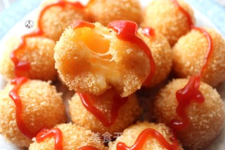Tomato Potato Cheese Balls recipe