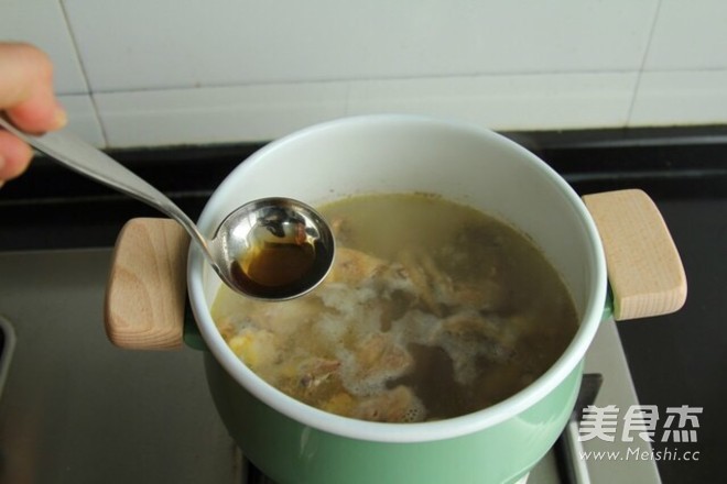 Yam Stewed Chicken Soup recipe