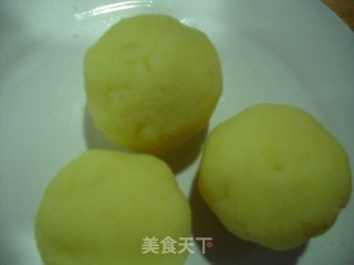 Mashed Potatoes with Scallion Oil recipe