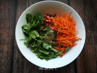 Tofu Rolls with Carrot and Parsley recipe