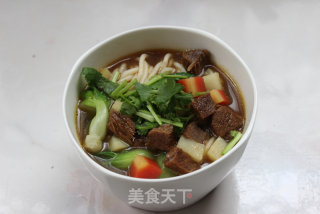 Lunch for One Person Can Also be Delicious-braised Beef Noodles recipe