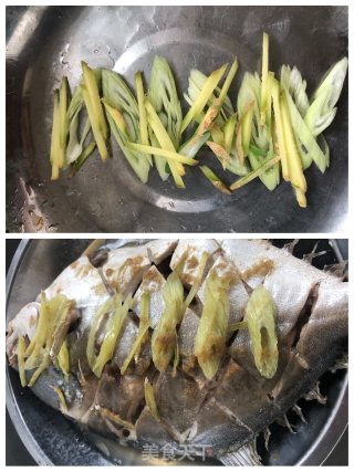 Steamed Pomfret recipe