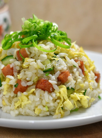 Luncheon Meat and Egg Fried Rice
