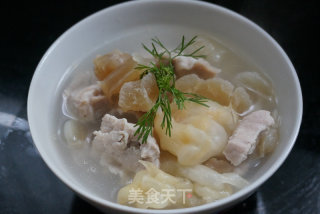 Fish Maw Beef Tendon Soup recipe