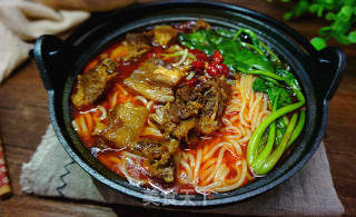 Pork Ribs Rice Noodle Claypot recipe