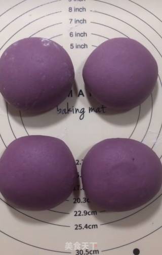 Whole Wheat Sugar-free Purple Sweet Potato Buns recipe