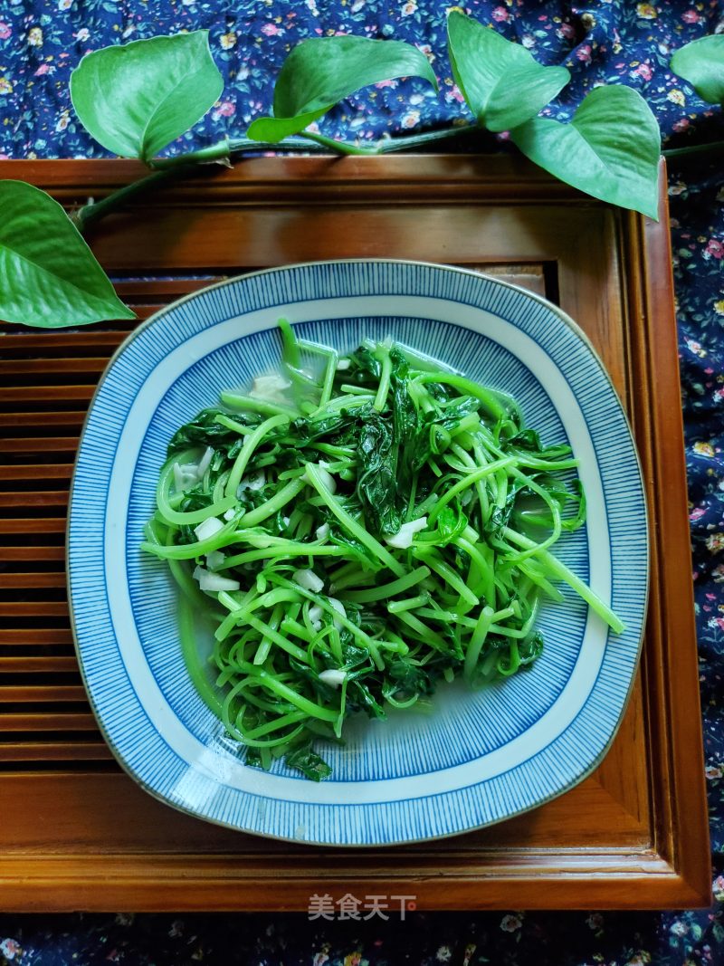 Stir-fried Green Amaranth recipe