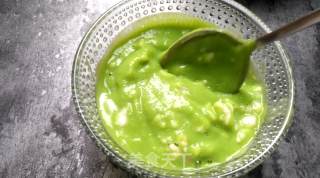 Krill Meat and Pea Puree recipe