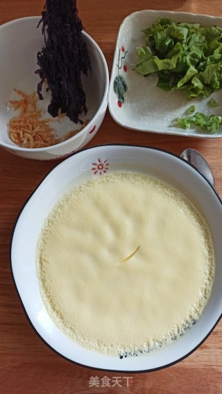 Seaweed Custard Soup recipe