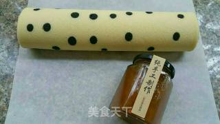 #四session Baking Contest and It's Love Eating Festival# Loquat Jam Wave Point Cake Roll recipe