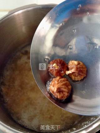 Saponin Rice, Fig and Tremella Soup recipe