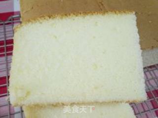 8-inch Square Chiffon Cake recipe