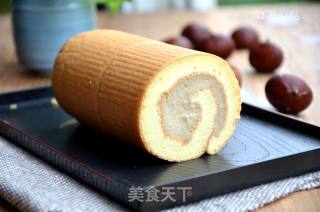 Chestnut Cake Roll recipe