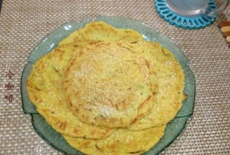 Curry Potato Shredded Okara Cake recipe