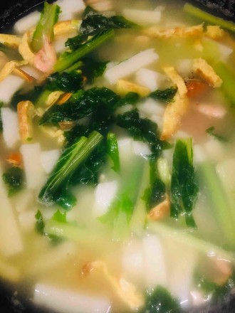 Seafood Rice Tofu Soup