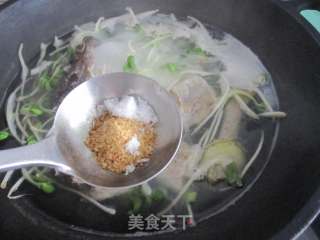 Mentai Fish Bean Sprout Soup recipe