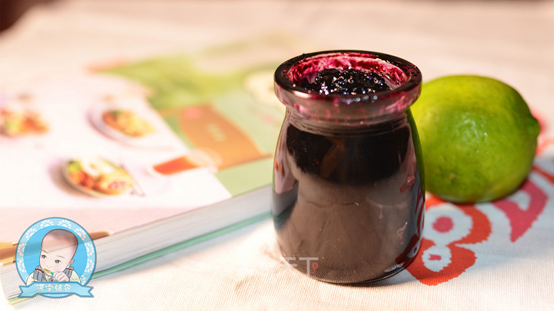 Homemade Blueberry Jam-pulp Version recipe
