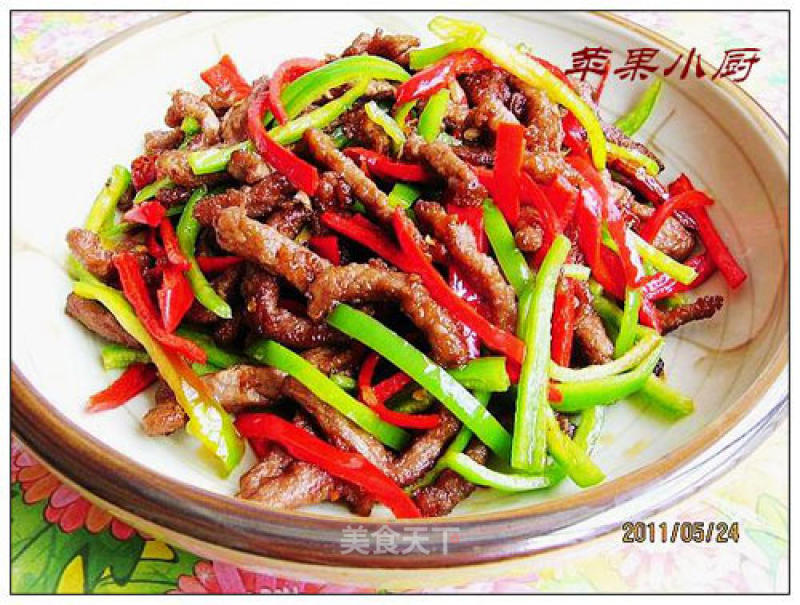 Stir Beef Shreds recipe