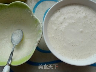 Fruity and Tender-apple Custard Pudding recipe