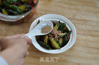 Spicy Pickled Cucumber recipe