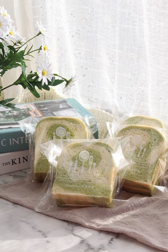 Matcha Milky Two-color Small Toast, Rich Milky High-value Spit
