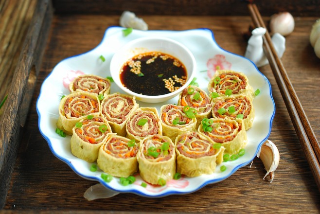 Bean Curd Beef Roll recipe