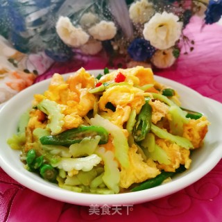 Bitter Gourd Scrambled Eggs recipe