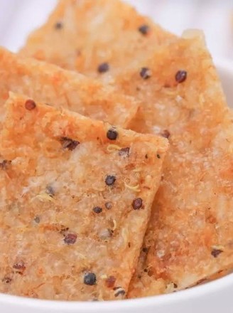 Crispy Small Rice Crust Baby Food Supplement Recipe recipe
