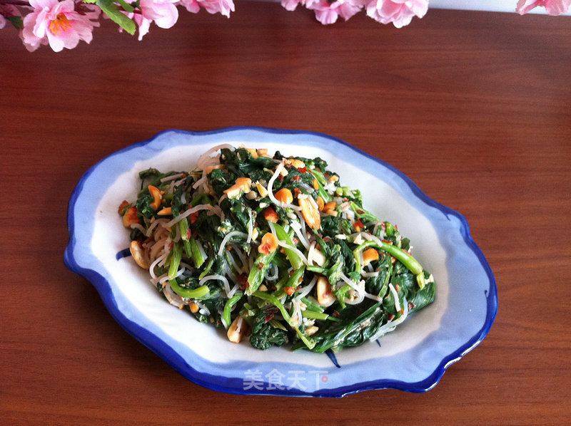 Peanut Tahini with Spinach recipe