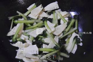 Braised Winter Bamboo Shoots with Takoyaki recipe