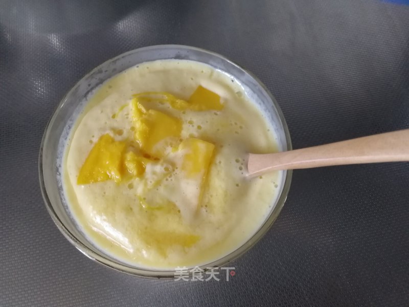 What to Do If The Mango is Cut and Immature-mango Smoothie recipe