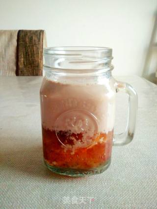 Peach Gum Milk Tea recipe