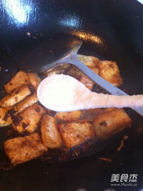 Lao Tofu with Meat Sauce recipe