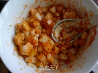 Refreshing Spicy Diced Radish recipe