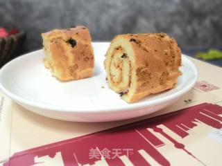 Seaweed Pork Floss Cake Roll recipe