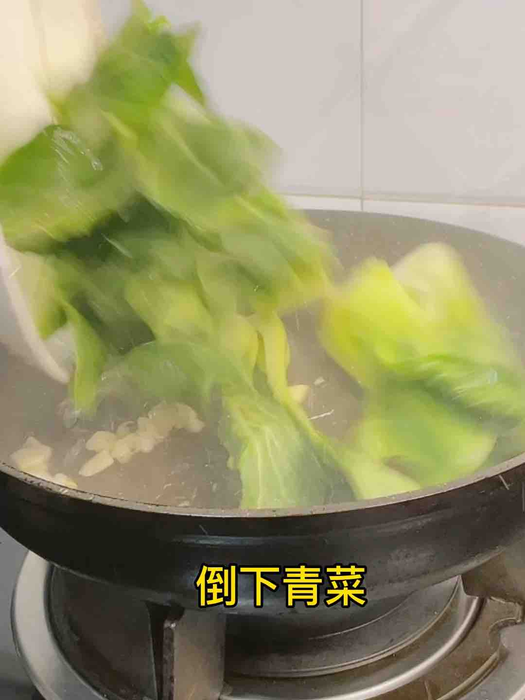 Taste The Taste of Spring, Stir-fried Shanghai Greens with Garlic recipe