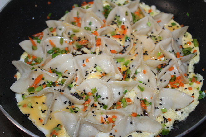 Sixi Dumplings with Eggs recipe