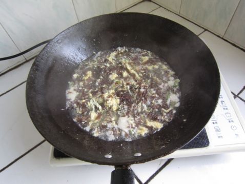 Egg Flower Seaweed Soup recipe