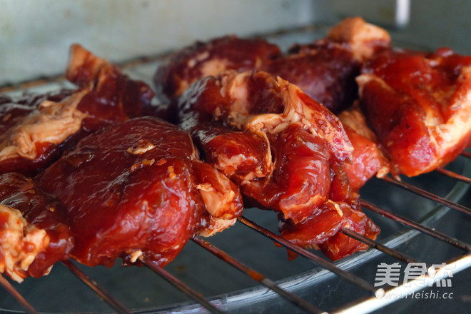 Barbecued Pork with Honey Sauce recipe