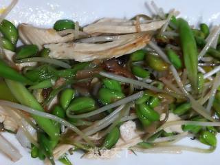 Fried Black Bean Sprouts with Yuba recipe