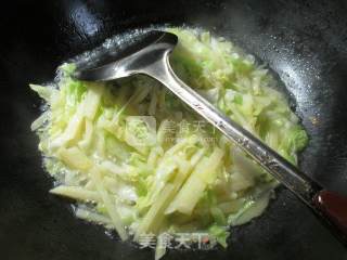 Stir-fried Potatoes with Cabbage recipe