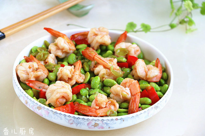#trust之美#edamame Anchovy Shrimp recipe